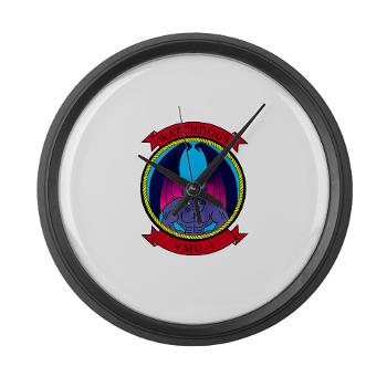 MUAVS1 - M01 - 03 - Marine Unmanned Aerial Vehicle Sqdrn 1 - Large Wall Clock - Click Image to Close